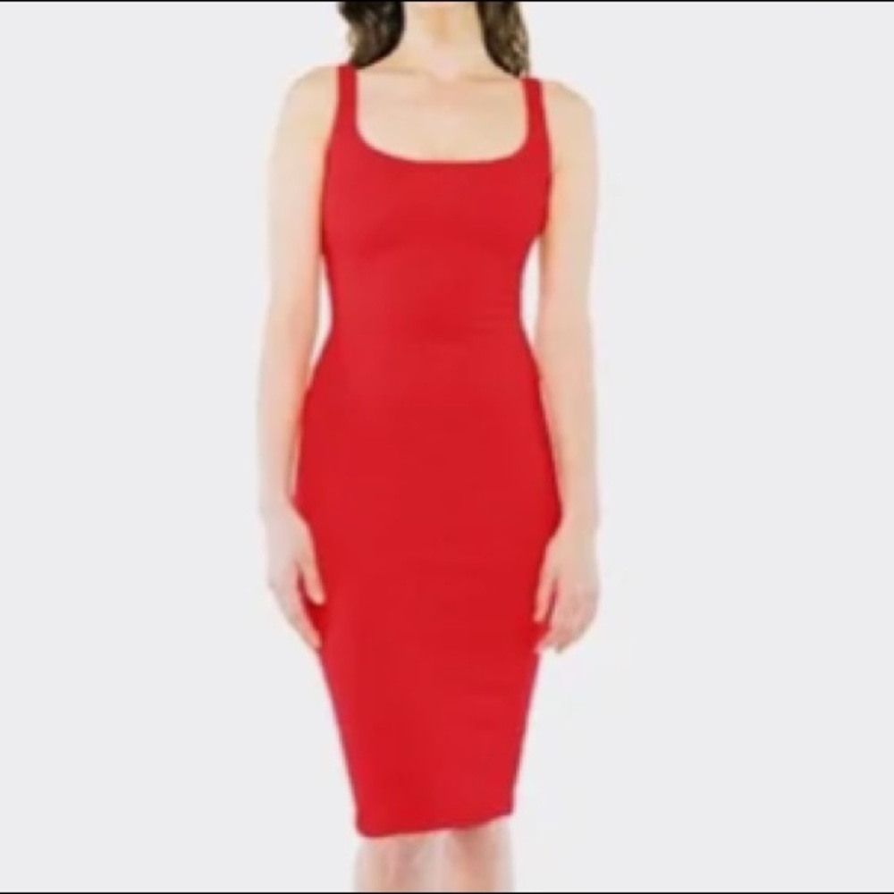 American Apparel Scoop neck tank dress